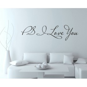 PS I Love You wall quote sayings
